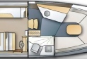 Bodensee Motorboot Charter Glastron Floorplan